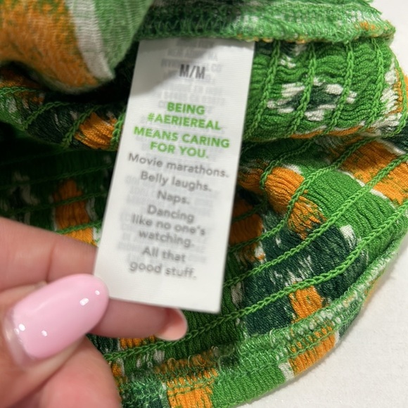 Aerie crop tie camisole size m nwot - Picture 5 of 6